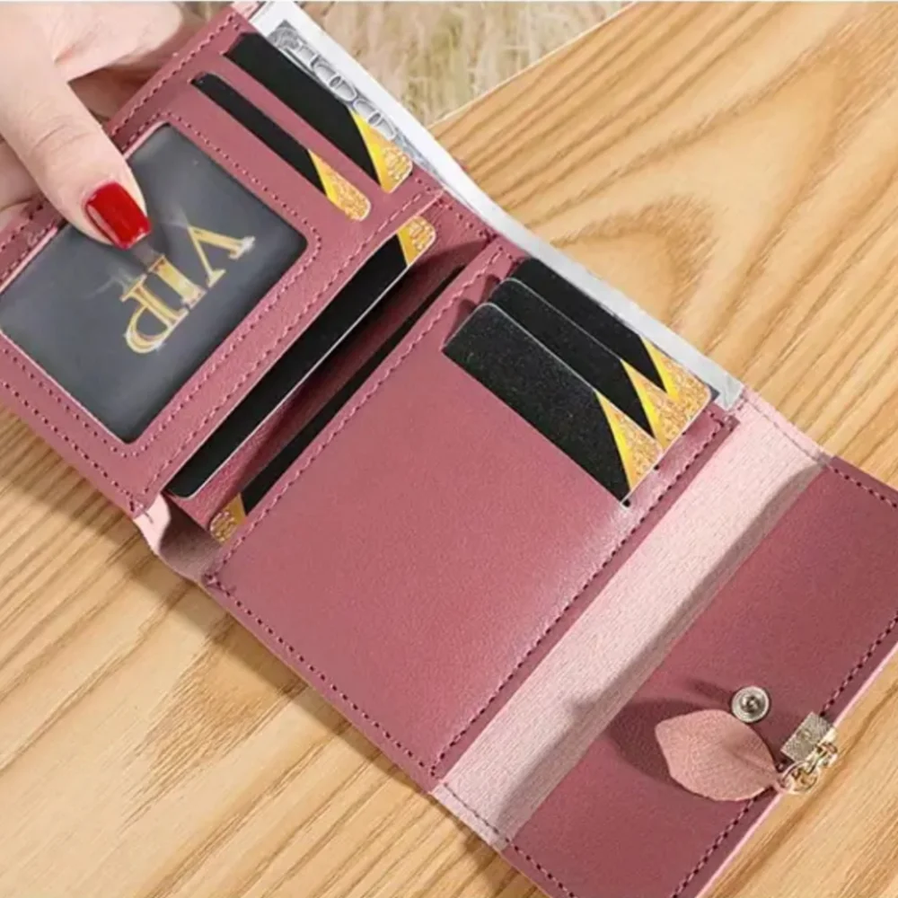 Pink Wallet Card Holder - Picture 8 of 9